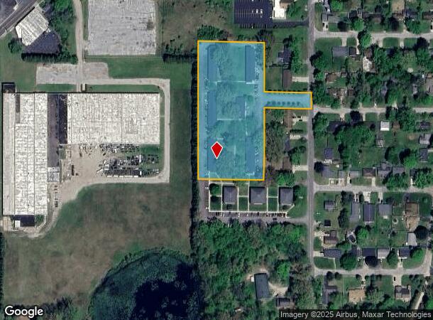 9766 Rosehill Rd, Berrien Springs, MI Parcel Map