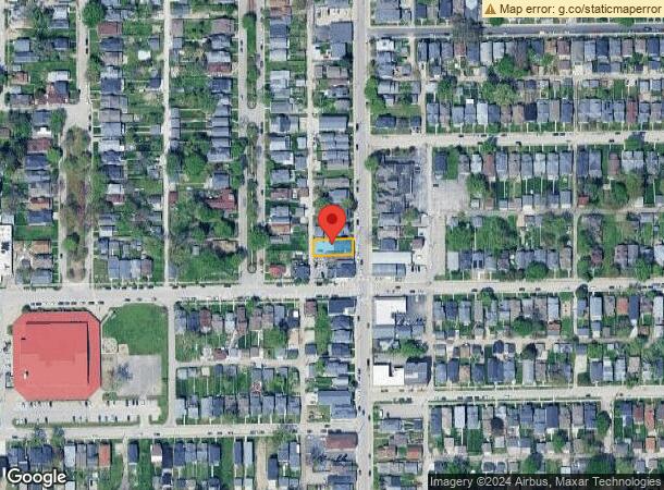  1532 S East St, Indianapolis, IN Parcel Map