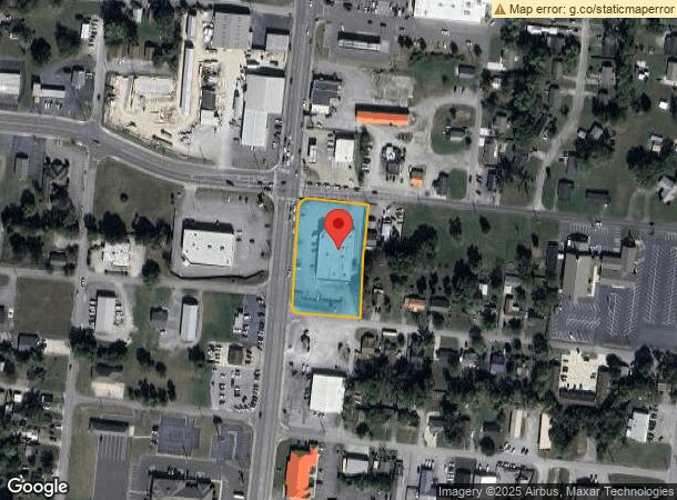  826 N Main St, Shelbyville, TN Parcel Map