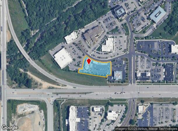  7500 W 135Th St, Overland Park, KS Parcel Map