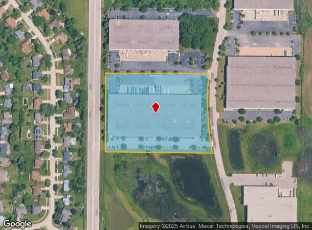  3210 N Oak Grove Ave, Waukegan, IL Parcel Map
