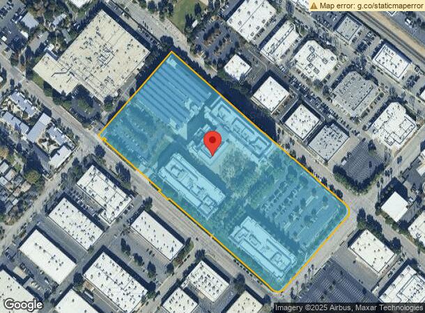  1101 Flower St, Glendale, CA Parcel Map