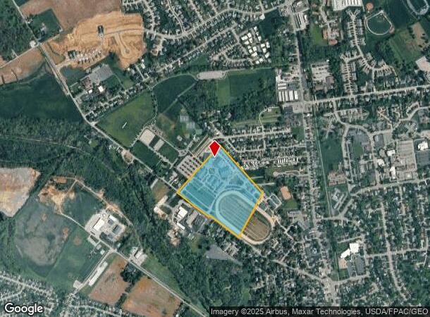  120 Fairground Rd, Xenia, OH Parcel Map
