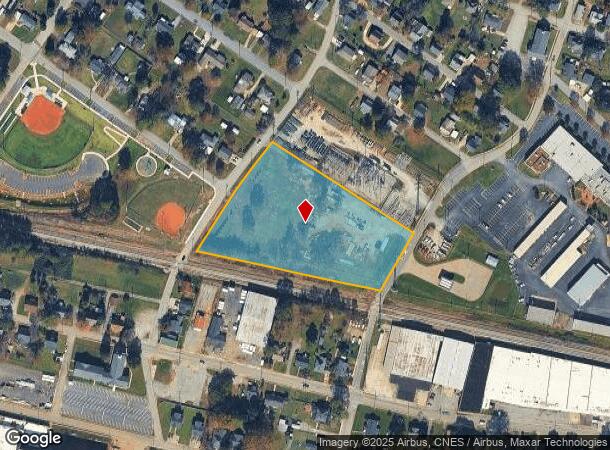  100 Duke St, Greer, SC Parcel Map