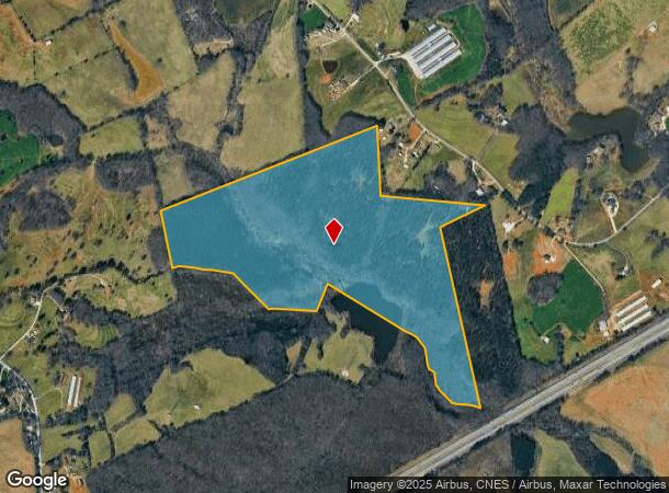 Pine Tree Farm, Martin, GA Parcel Map