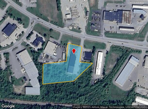  1114 Hammond St, Bangor, ME Parcel Map