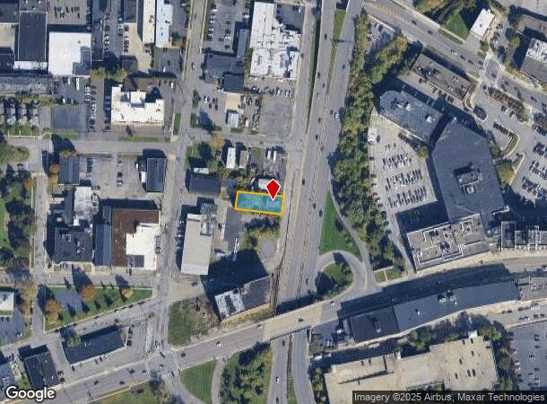  215 N West St, Syracuse, NY Parcel Map