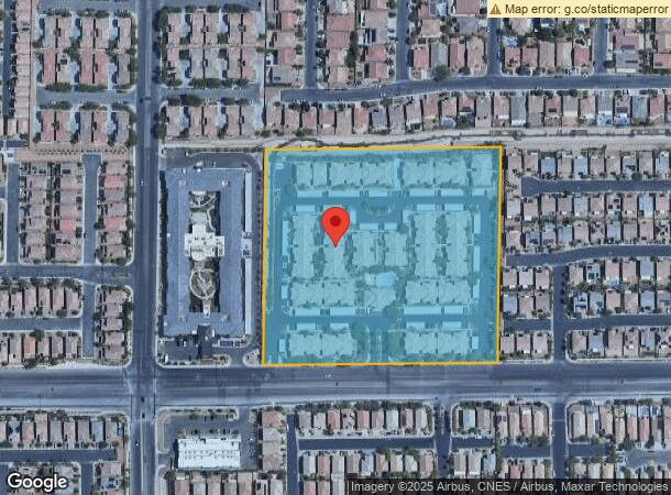  9700 W Sunset Rd, Las Vegas, NV Parcel Map