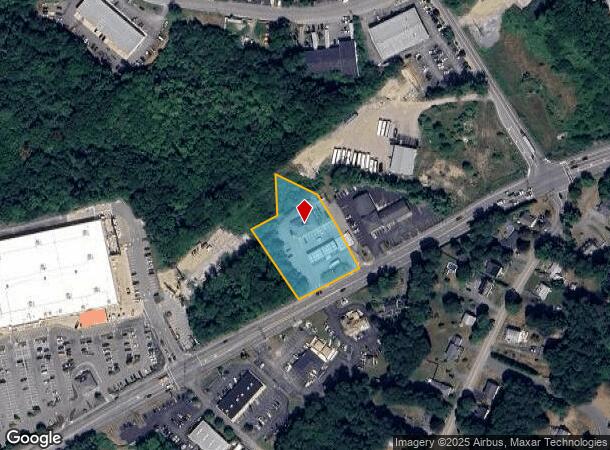 1385 Pleasant St, Bridgewater, MA Parcel Map