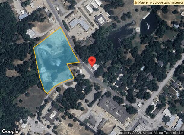  1518 W Main St, Waxahachie, TX Parcel Map