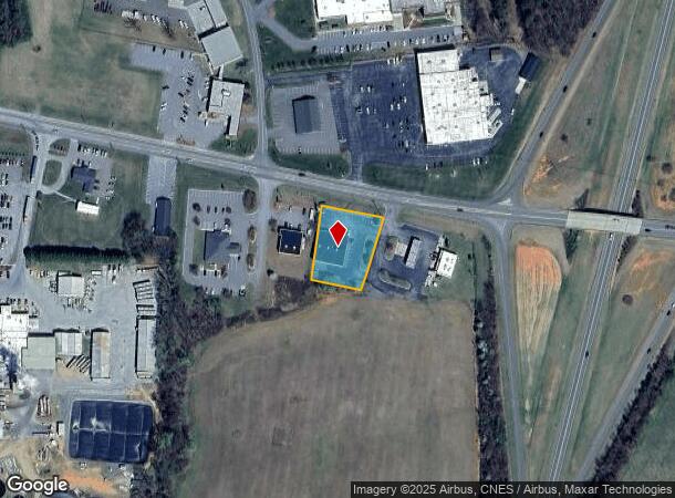 904 E Atkins St, Dobson, NC Parcel Map