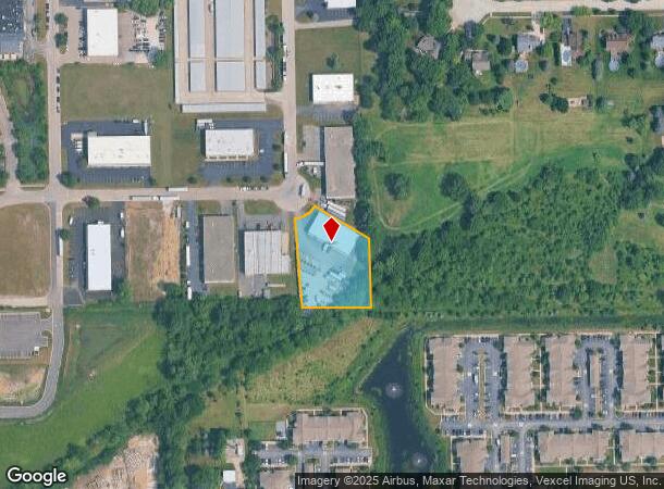 23815 W Industrial Dr S, Plainfield, IL Parcel Map
