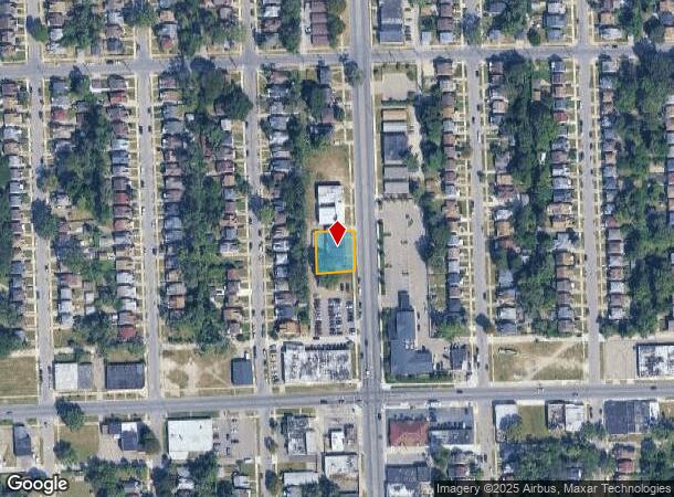  16165 Schaefer Hwy, Detroit, MI Parcel Map