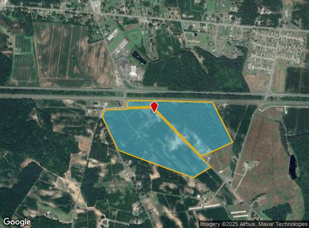 7040 Friendship Rd, Pittsville, MD Parcel Map