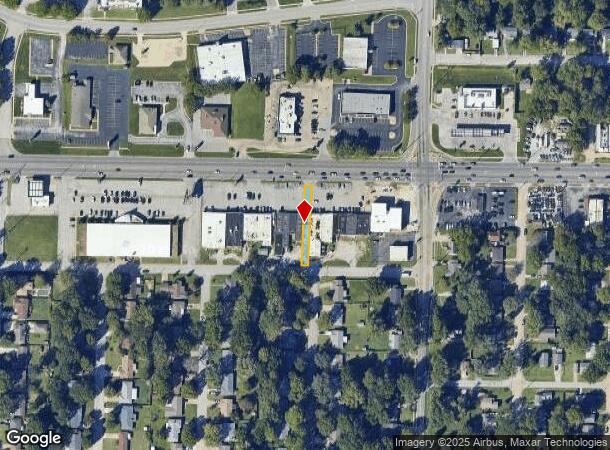  1334 W Sunshine St, Springfield, MO Parcel Map
