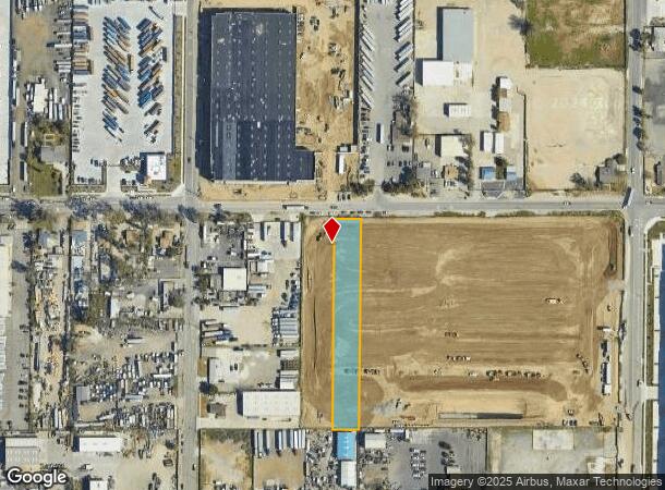  13930 Santa Ana Ave, Fontana, CA Parcel Map