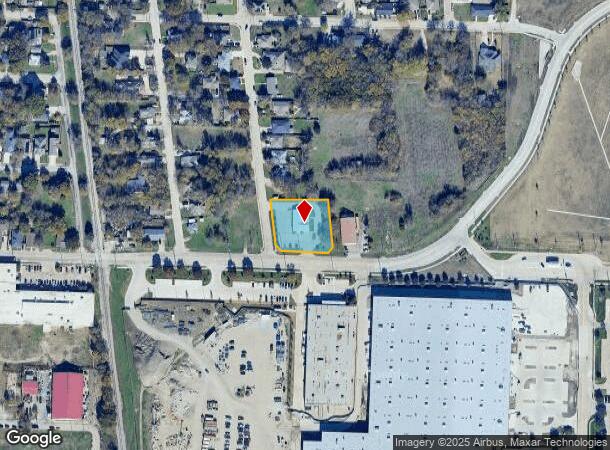  901 Elm St, Mckinney, TX Parcel Map