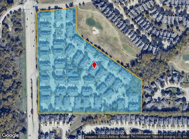  2305 S Custer Rd, Mckinney, TX Parcel Map