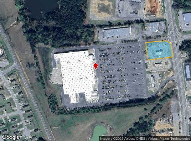  195 Walmart Cir, Sandersville, GA Parcel Map