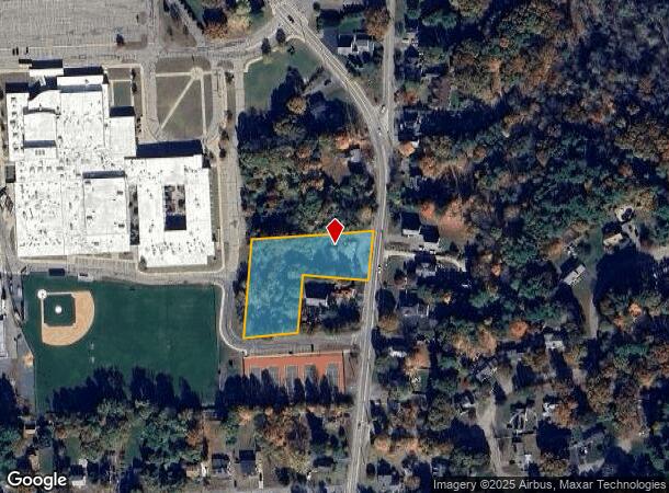 141 Franklin St, Wrentham, MA Parcel Map