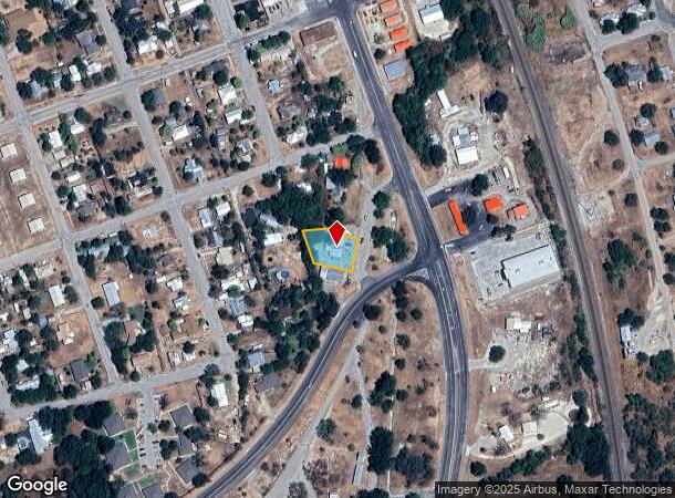 707 N Commercial St, Goldthwaite, TX Parcel Map