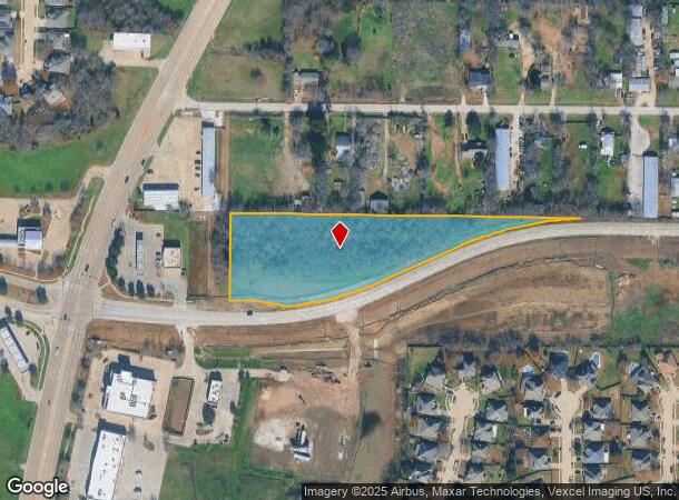 1201 W Turner Warnell Rd, Arlington, TX Parcel Map