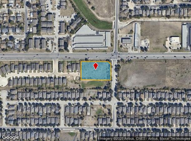 Marbach Rd, San Antonio, TX Parcel Map