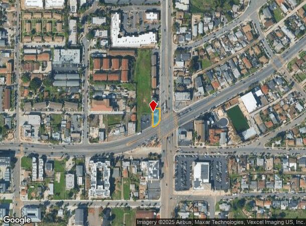 110 Euclid Ave, San Diego, CA Parcel Map