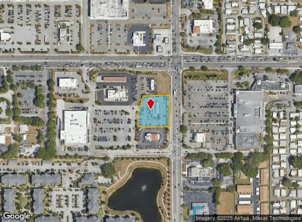  2183 Gulf To Bay Blvd, Clearwater, FL Parcel Map