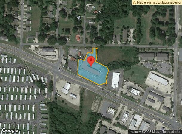  1600 Dave Ward Dr, Conway, AR Parcel Map