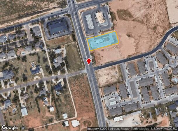  5516 N Big Spring St, Midland, TX Parcel Map