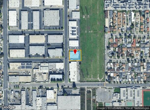 16220 Gundry Ave, Paramount, CA Parcel Map