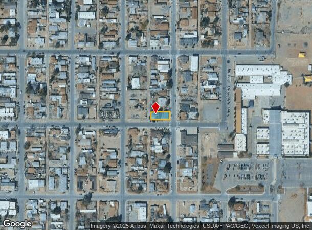 7001 Fourth St, Canutillo, TX Parcel Map
