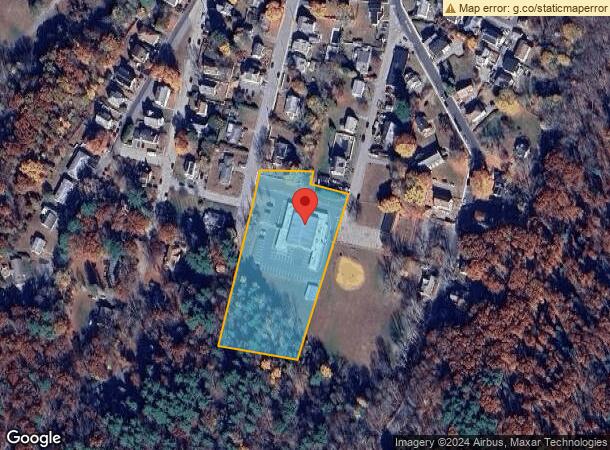  153 Chestnut St, Southbridge, MA Parcel Map