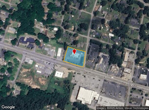  11304 Asheville Hwy, Inman, SC Parcel Map