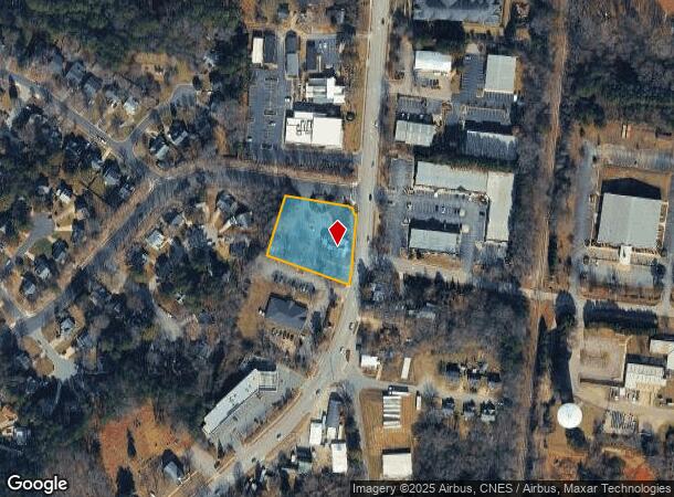  1248 S Main St, Wake Forest, NC Parcel Map