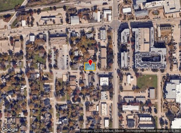204 W Nash St, Grapevine, TX Parcel Map