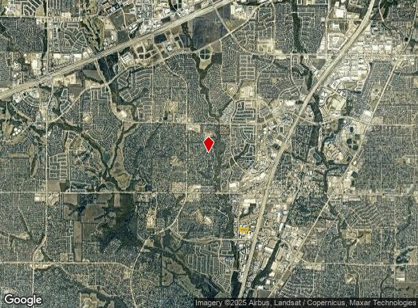  701 S Watters Rd, Allen, TX Parcel Map