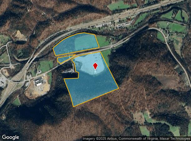  5431 Northfork Rd, Elliston, VA Parcel Map