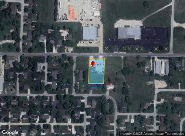 1206 E Briggs Dr, Macon, MO Parcel Map