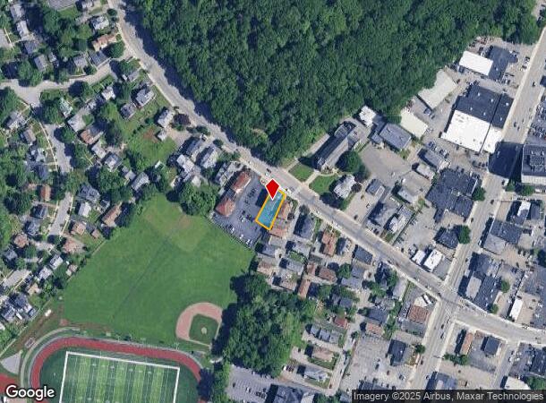  566 Pleasant St, Worcester, MA Parcel Map