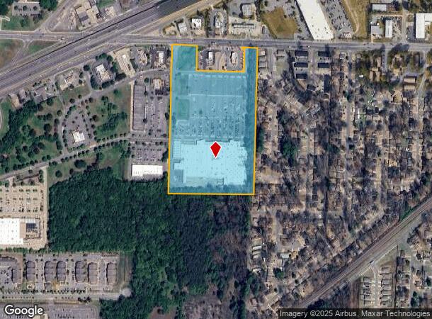 8801 Baseline Rd, Little Rock, AR Parcel Map