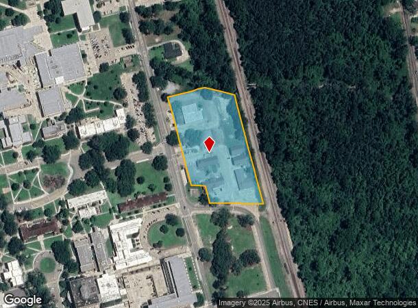  1000 N Oak St, Hammond, LA Parcel Map