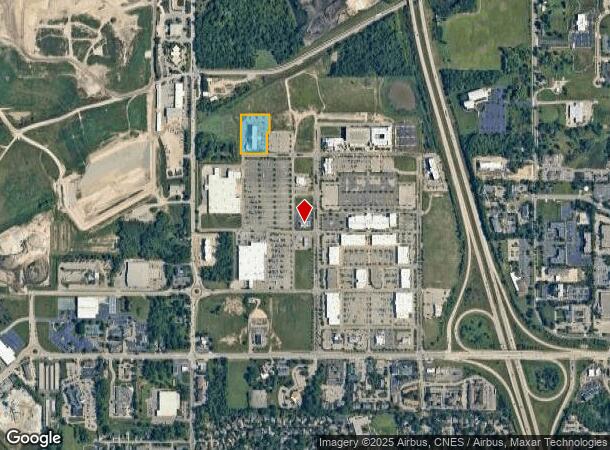 2201 Showtime Dr, Lansing, MI Parcel Map