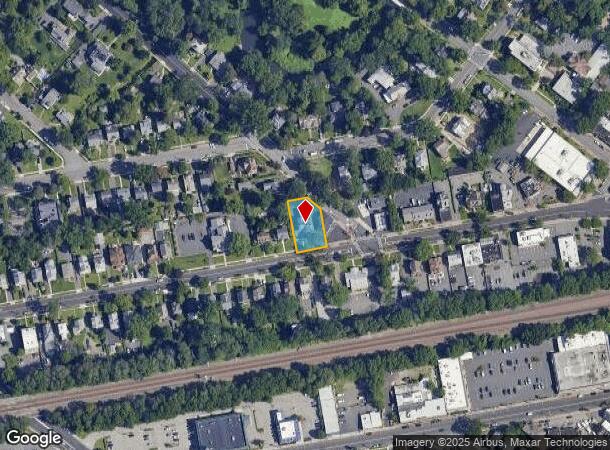 208 North Ave W, Cranford, NJ Parcel Map