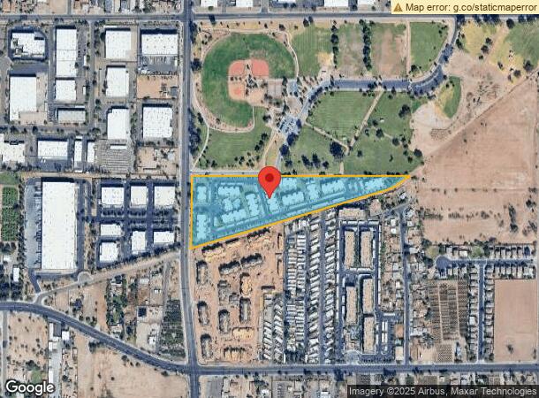  5611 S 32Nd St, Phoenix, AZ Parcel Map