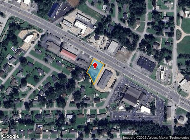  1468 Battlefield Pky, Fort Oglethorpe, GA Parcel Map