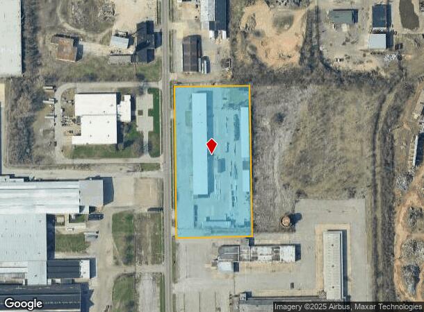 1212 S Walnut St, South Bend, IN Parcel Map
