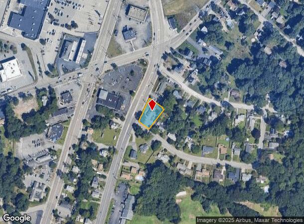 696 Newport Ave, Attleboro, MA Parcel Map
