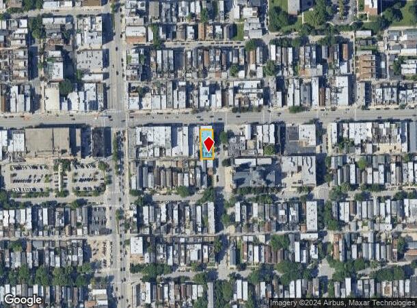  1523 W Chicago Ave, Chicago, IL Parcel Map